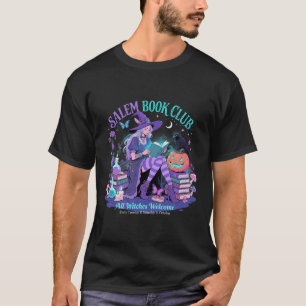 Salem Hexe Book Club Halloween Lesebuch Lover T-Shirt