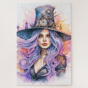 Salem Hexe Frohes Halloween Puzzle