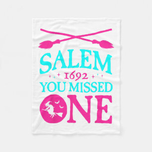 Salem Hexe-Versuche 1692 Du hast eine Hexe Hallo v Fleecedecke