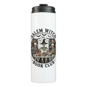 Salem Hexen Buchclub Vintage Skelett Halloween S Thermosbecher