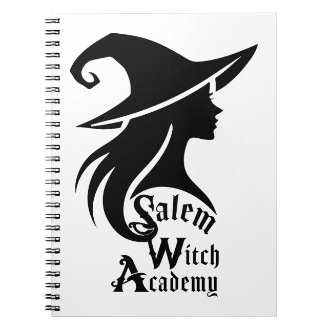 Salem Hexenakademie Halloween Wiccan Hexen Notizblock (Vorderseite)