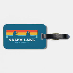Salem Lake North Carolina Kanu Gepäckanhänger