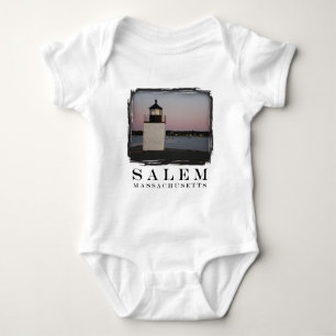 Salem Lighthouse Baby Strampler