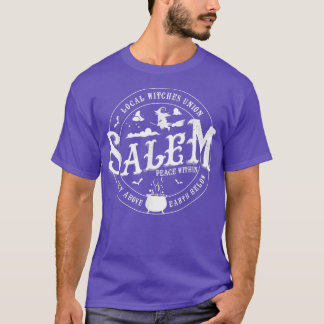 Salem Local Hexches Gewerkschaft Sky Oove Earth Es T-Shirt