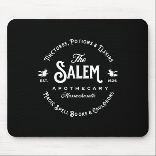 Salem Machusetts Apotheke Vintage Salem Gegr. 1626 Mousepad