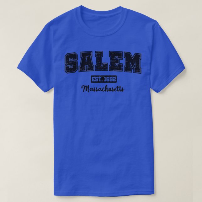 Salem Massachusetts 1692 blk T-Shirt (Design vorne)