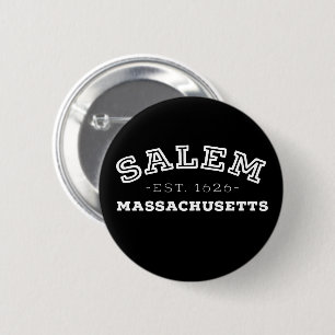 Salem Massachusetts Button