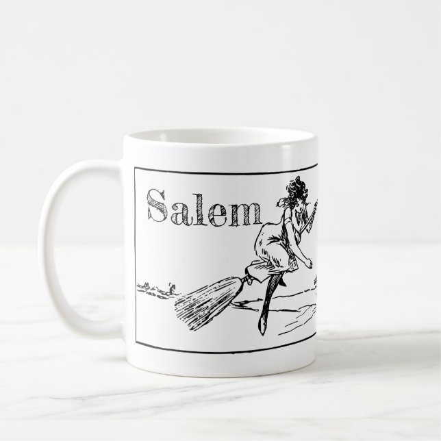 Salem Massachusetts, Hexen in der Tinten-Tasse Kaffeetasse (Links)