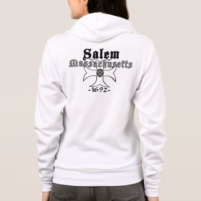 Salem Massachusetts Hoodie 1692 (Rückseite)