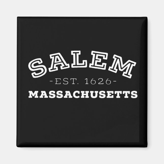 Salem Massachusetts Magnet (Vorne)