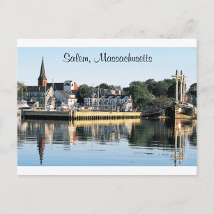 Salem Massachusetts Marina Post Card Postkarte