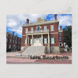 Salem Massachusetts Postkarte