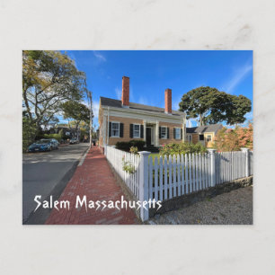 Salem Massachusetts Postkarte