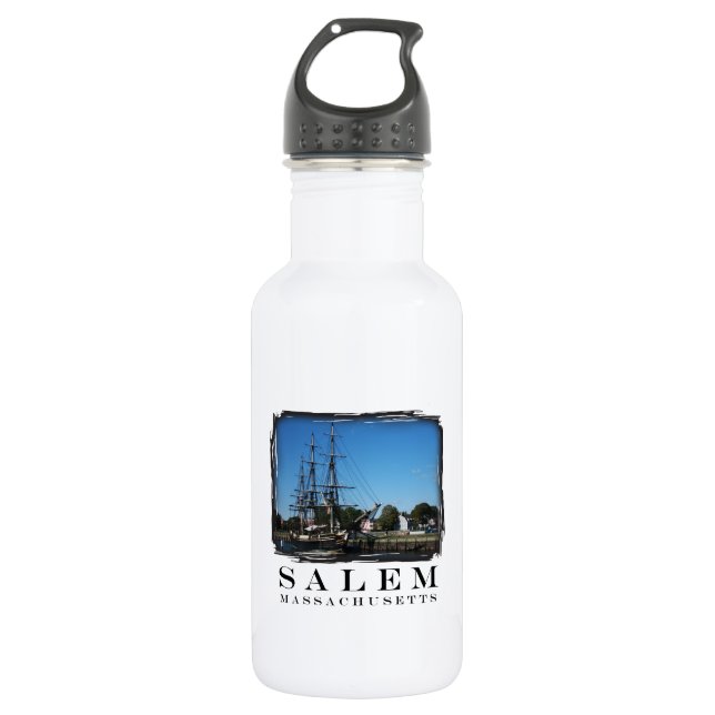 Salem Massachusetts Trinkflasche (Vorderseite)