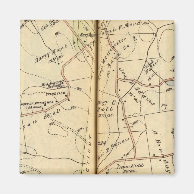 Salem, New York Magnet (Vorne)