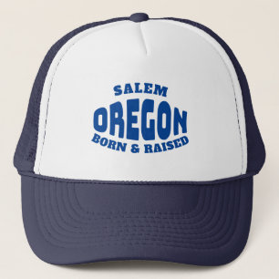 Salem Oregon Geboren und aufgewachsen Truckerkappe