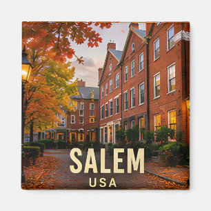 Salem Oregon Historisches Reise-Geschenk für die I Magnet