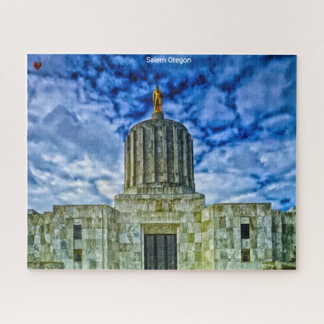 Salem Oregon Puzzle (Horizontal)