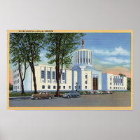 Salem, Oregon - Staat Hauptstadt Gebäude View