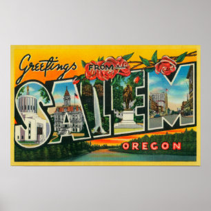 Salem, OregonLarge Letter ScenesSalem, OR 2 Poster