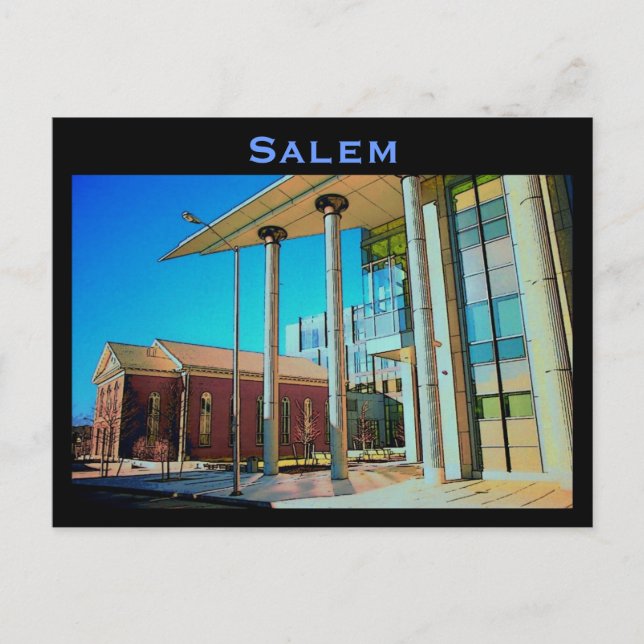 Salem Postcard Postkarte (Vorderseite)