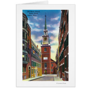 Salem Street View Old North Church Bldg