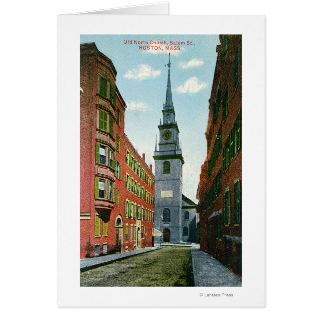 Salem Street View Old North Church Bldg # 2 (Vorne)