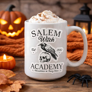 Salem Witch Academy Halloween individuell geschnit Aufkleber