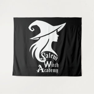 Salem Witch Academy Wiccan Hexes Halloween-Party Wandteppich