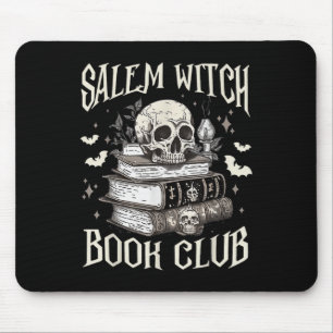 Salem Witch Book Club Halloween Mousepad