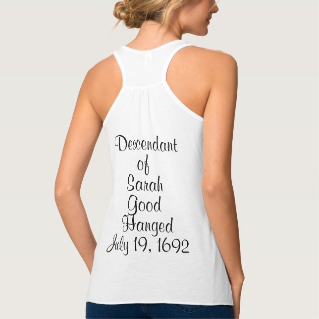 Salem Witch Descendants Bridget Bishop Tank Top (Rückseite)