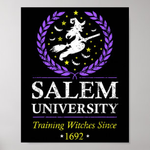 Salem Witwe Training Halloween Women Poster