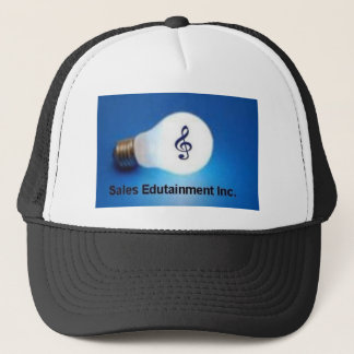 SalesEdutainment Logo abschließendes JPG Bild Truckerkappe