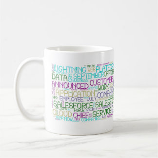 Salesforce Word Cloud Classic-Tasse Kaffeetasse