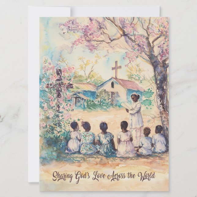 Salesian Missions Bulk Vielen Dank Karten (Vorderseite)