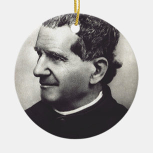 Salesian Saint Don John Bosco Keramik Ornament