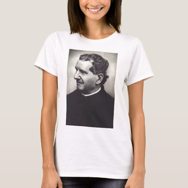 Salesian Saint Don John Bosco T-Shirt (Vorderseite)