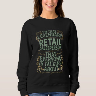 Salesman Realtor Real Anwesen - Legendary Retail S Sweatshirt