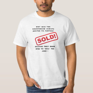 Salesman Shirt, Funny Salesperson Shirt