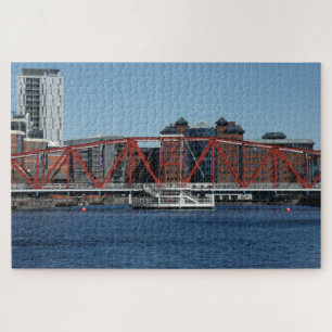 Salford Quays Manchester Docks. Puzzle