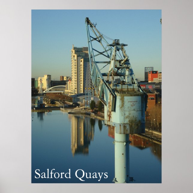 Salford Quays Poster (Vorne)
