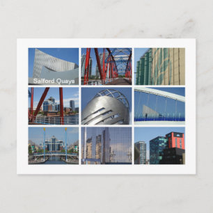 Salford Quays Postkarte
