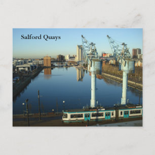 Salford Quays Postkarte