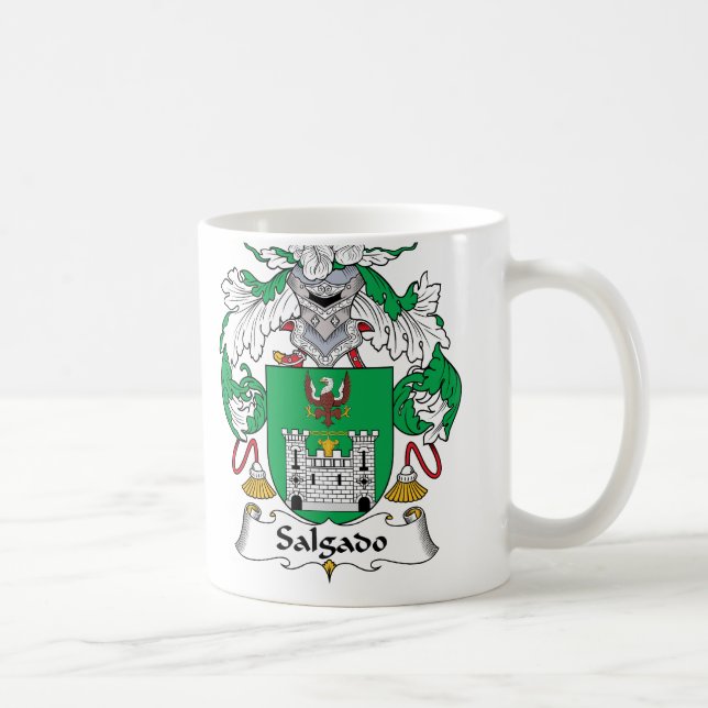 Salgado Familienwappen Tasse (Rechts)