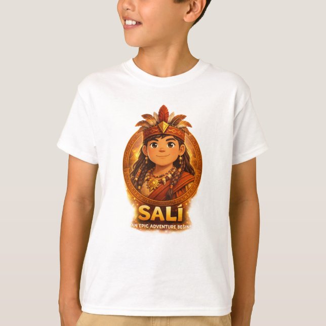 Sali - Die Reise beginnt (Kinder Edition) T-Shirt (Vorderseite)