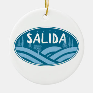 Salida Colorado Außenbereich Keramik Ornament