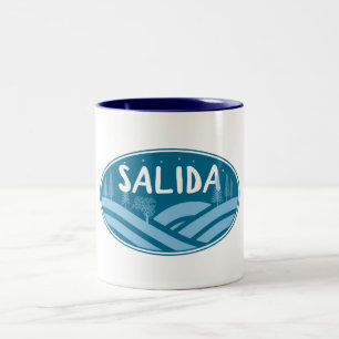 Salida Colorado Außenbereich Zweifarbige Tasse