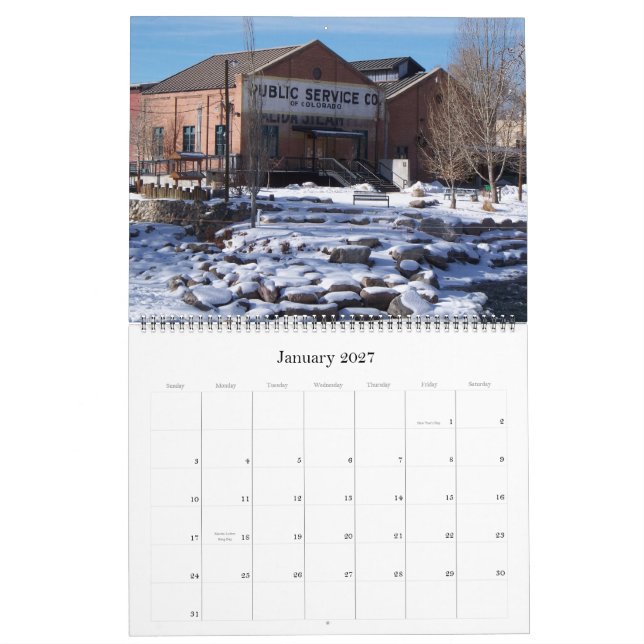 Salida Colorado, Kalender 2013 (Jan 2027)