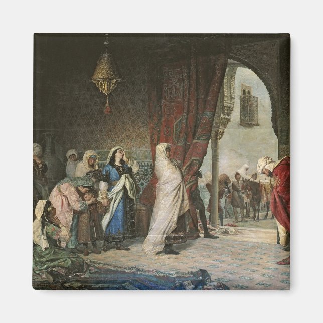 Salida del Boabdil, Alhambra Magnet (Vorne)