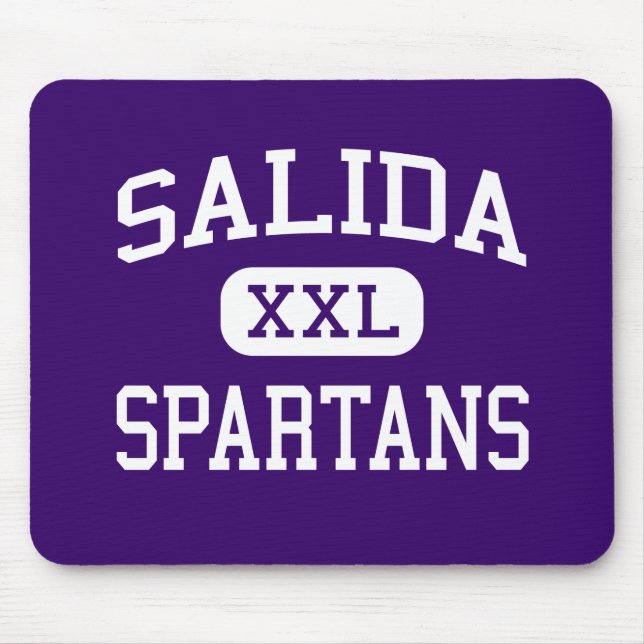 Salida - Spartans - Highschool - Salida Colorado Mousepad (Vorne)